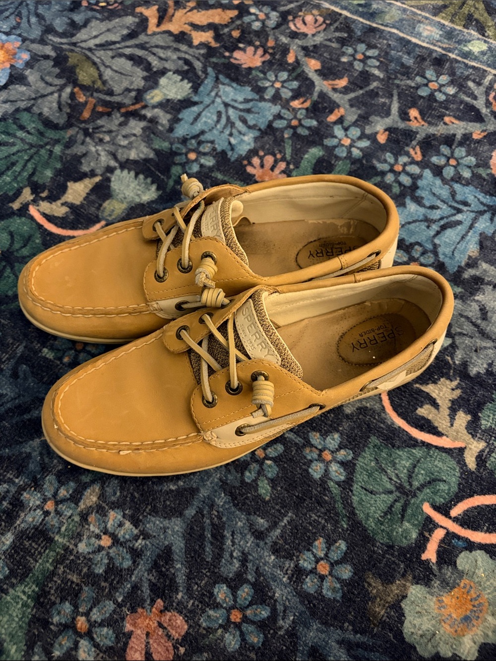 Sperry Women’s  Wheat Leather Boat Shoes